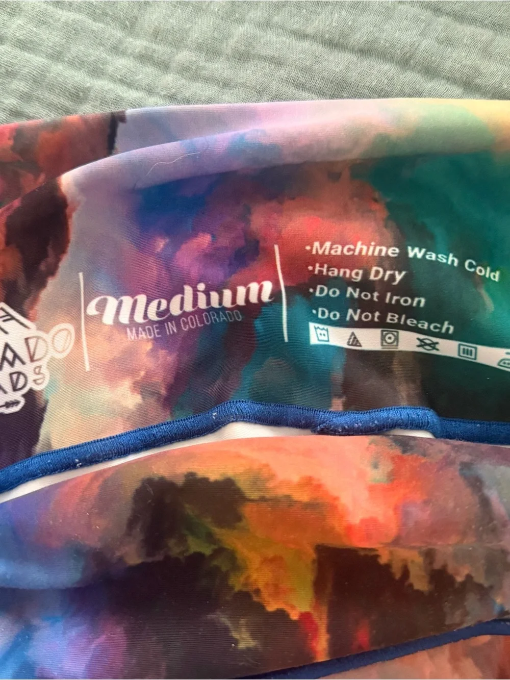 Watercolor Yoga Pants - Picture 5 of 5